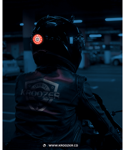 Kroozer Strike-R 3.0 LED Helmet Light Kit - Fiery Red