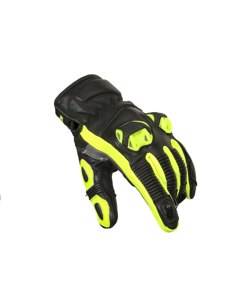 BBG Snell Iconic Riding Gloves - Neon