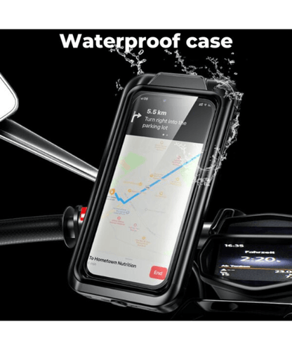 Yellowfin Fully Waterproof Bike Mobile Phone Holder Mount with Vibration Damper without Charger - M18L-C1