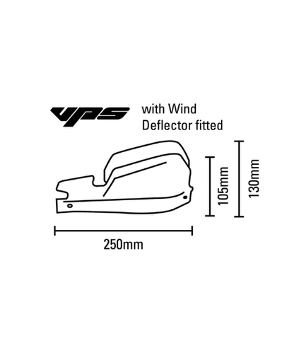 Barkbusters VPS Hand Guard Kit - White