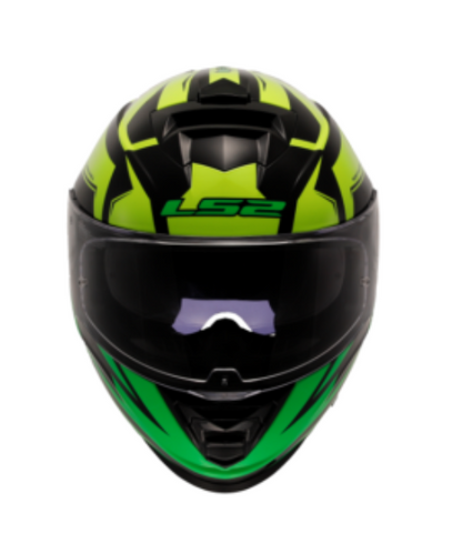 LS2 FF800 Storm II Atomik Helmet - Hi Viz Yellow Shadow