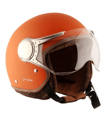 Axor Retro Jet West Helmet - Dull Orange