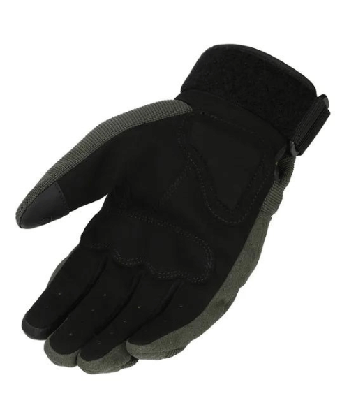 Royal Enfield Strident Riding Gloves - Black & Olive