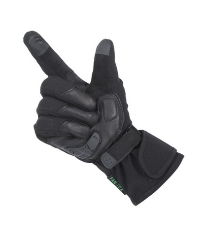 Solace Versadry V3 Waterproof Riding Gloves - Black