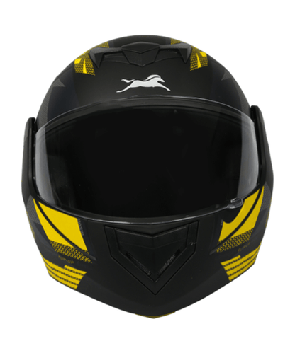 TVS Crux - Dx Helmet - Yellow Black