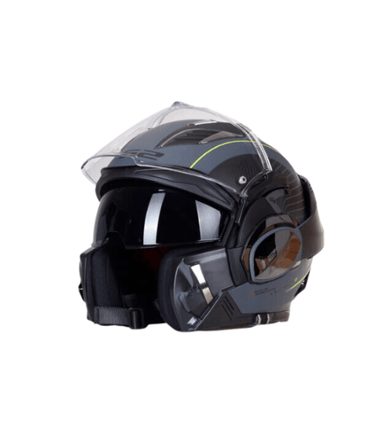 LS2 FF900 Valiant II Cooper Helmet - Matt Titanium Black