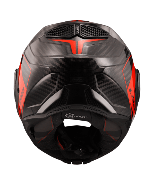 LS2 FF901 Advant X C Future Helmet - Gloss Red