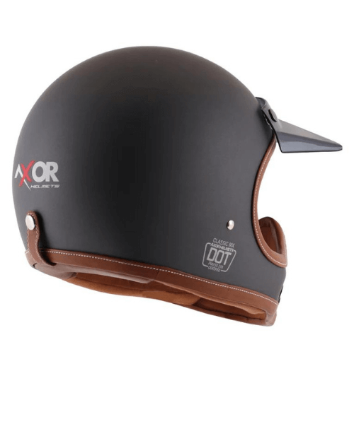 Axor Retro Moto-X Helmet - Dull Athena Grey