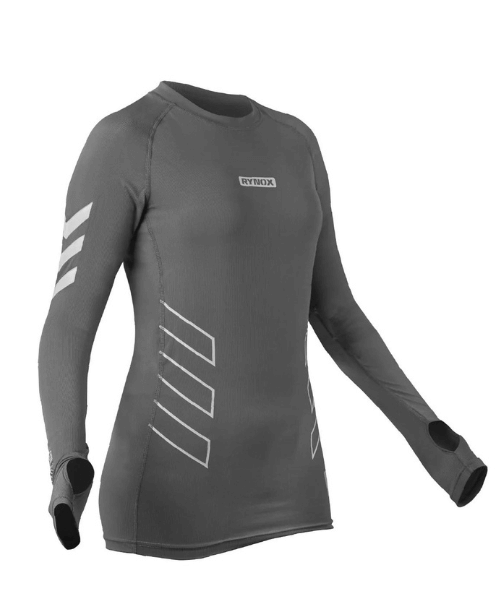 Rynox Vapour Pro Performance Base Layer - Grey - Upper