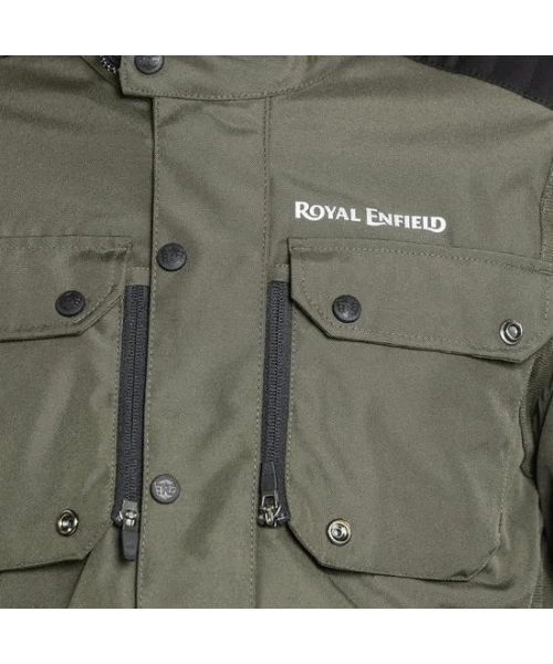 Royal Enfield Khardung LA Riding Jacket - Olive
