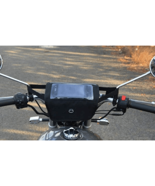 Treknride Mobilemate+ Motorcycle Handlebar Bag with Mobile Compartment