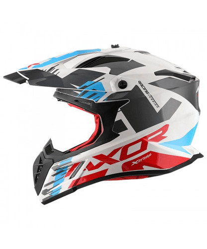 Axor X-CROSS X1 Off Road Helmet - White Red