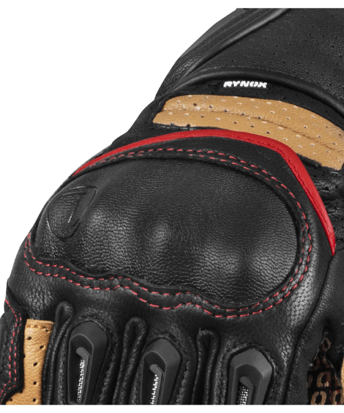 Rynox Storm Evo 3 Riding Gloves - Sand Brown Black
