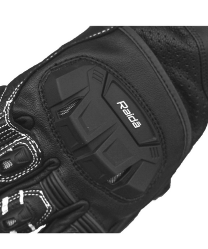 Raida AeroPrix Motorcycle Gloves - White