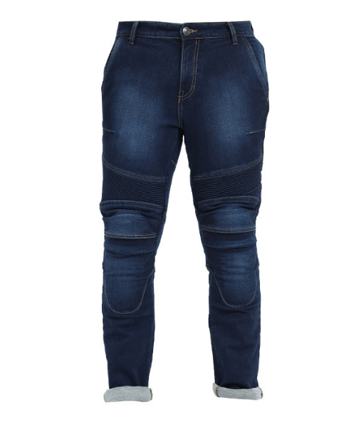 Solace Gravel Motorcycle Denims with Level 2 Armour - Blue