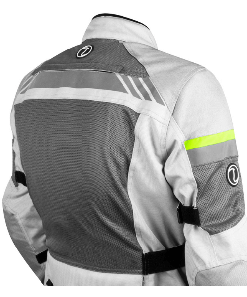 Rynox Stealth Air Pro Riding Jacket - Off White