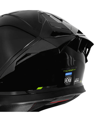 MT Thunder3 Pro Helmet - Solid Gloss Black