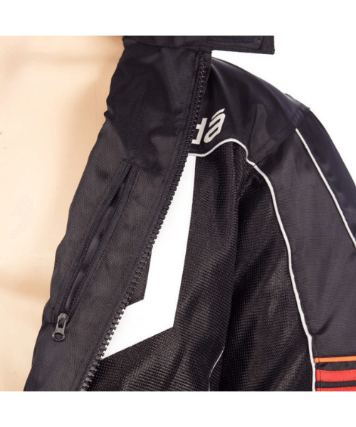 Raida TourBine Motorcycle Riding Jacket - Black