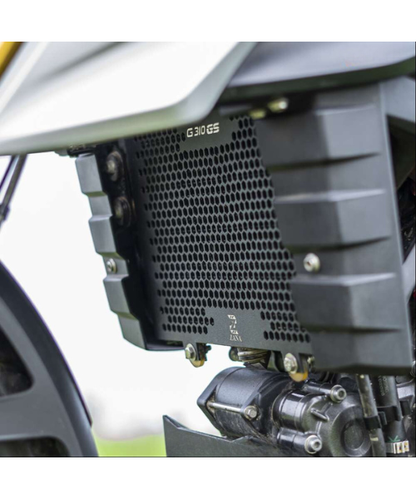 Zana BMW 310GS Radiator Guard Black Aluminum - ZI-6050