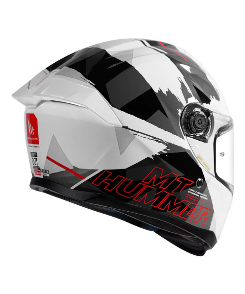 MT Hummer B Monti Helmet - Gloss White