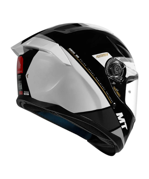 MT Hummer B MIR Helmet - Gloss Black