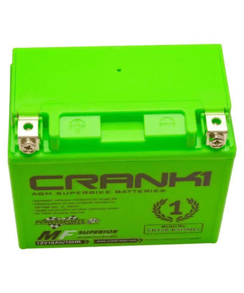 Crank1 Battery For Ducati Monster 796-CB12B-BS