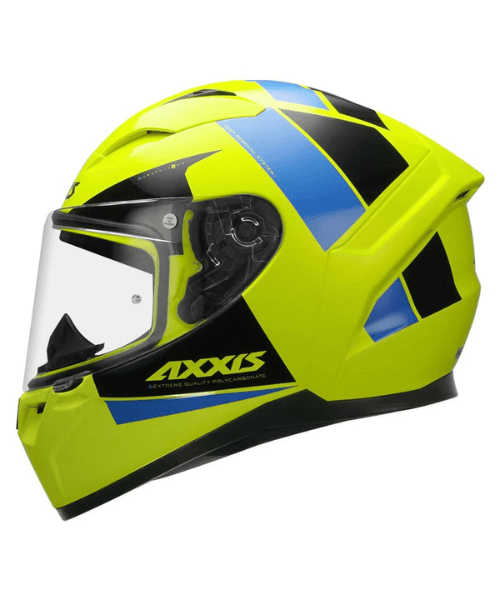 Axxis Segment Six Helmet - Fluorescent Yellow