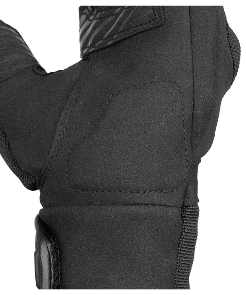 Cramster Flux WP Waterproof Motorcycle Riding Gloves - Black