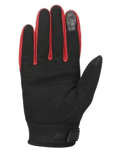 Royal Enfield Urban Hustler Riding Gloves - Red & Black
