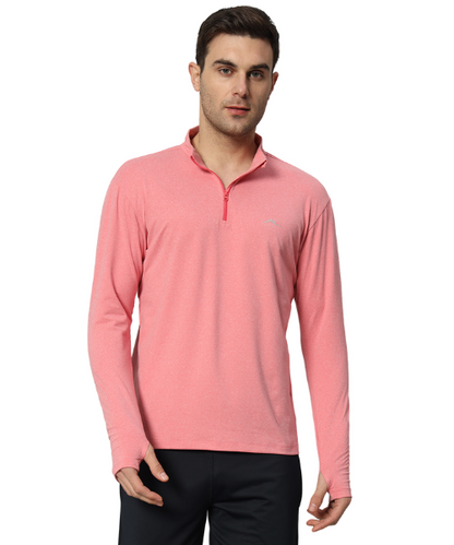 Reccy Men’s Nomadic Full Sleeves T Shirt - Bubblegum