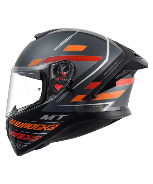 MT Thunder 3 SV Pro Damer Matt Helmet - Black Red