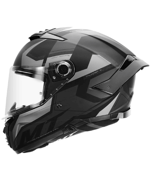 MT Thunder 4SV Valiant Helmet -Matt Grey