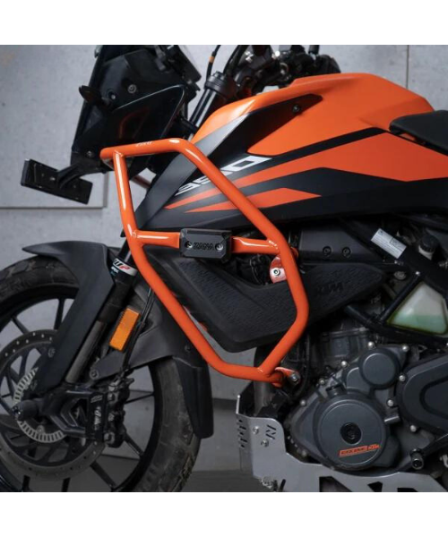 Zana Crash Guard With Slider Orange Ktm 250/390 / 390 X ADV - ZI-8051