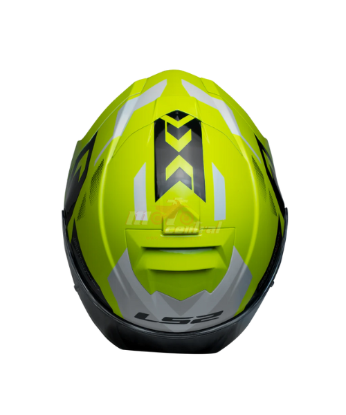 LS2 FF800 Storm II Kronos Helmet - Gloss Yellow White Black