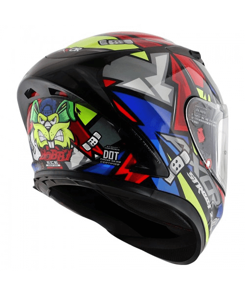 Axor Street Bobby Helmet - Black Red