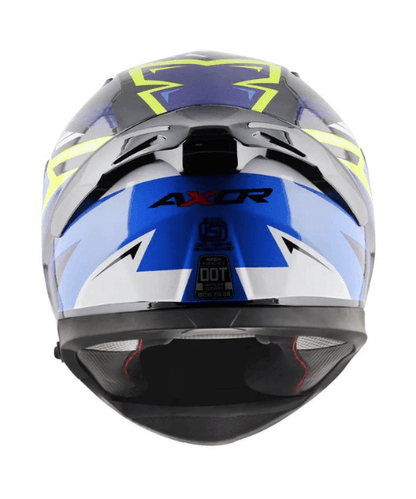 Axor Apex Streak Helmet - Gloss Black Blue