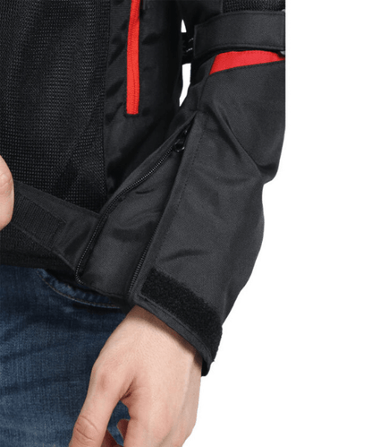 Solace AIR-X V3 Riding Jacket - Black Red