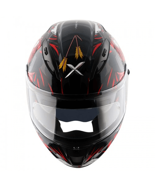 Axor Street Zazu Helmet - Black Red