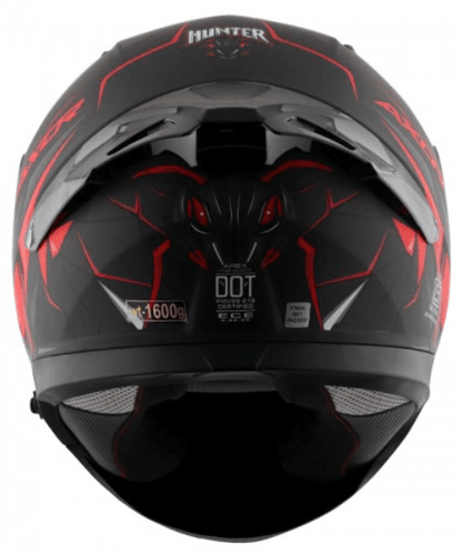 AXOR Apex Hunter D/V Helmet - Gloss Black Red