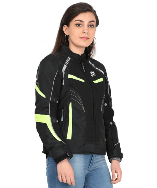 Solace Asmi Ladies Jacket V3 Black &amp; Neon