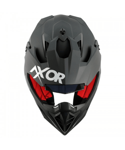 Axor X-Cross Helmet - Dull Black Red