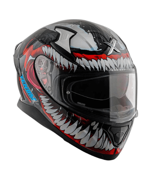 Axor Apex Marvel Venom Helmet - Gloss Black Red