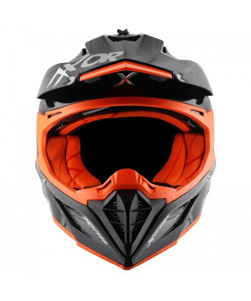 Axor X-Cross Helmet - Black Orange