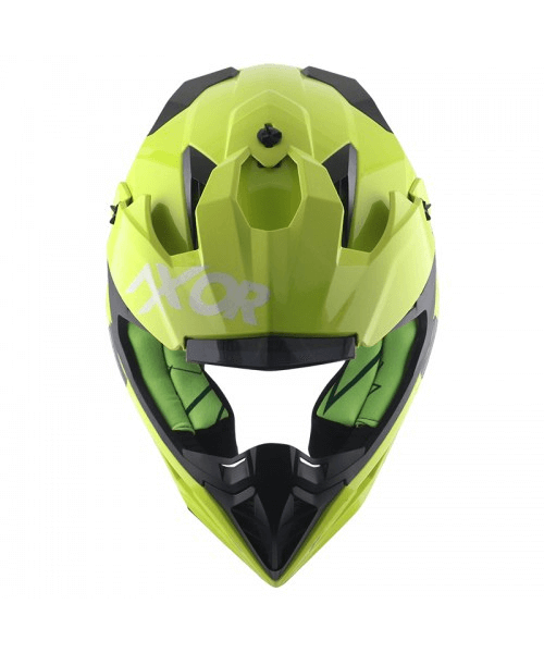 Axor X-Cross Helmet - Neon Yellow Green