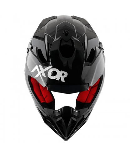 Axor X-Cross Helmet - Black Red