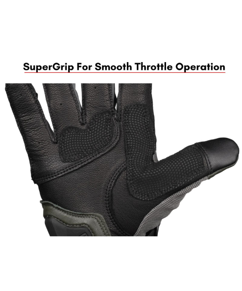 Scala Speed 2 Riding Gloves - Black Grey Hi Viz