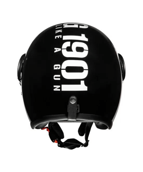 Royal Enfield Jet Open Face MLG Helmet - Gloss Black