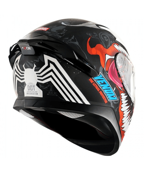 Axor Apex Marvel Venom Dull Black Red