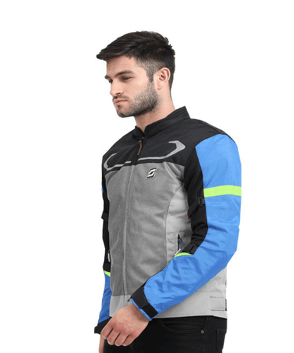 Solace Air-X Motorcycle Riding Jacket L2 - Blue