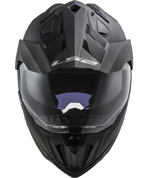 LS2 MX701 Explorer Helmet - Matt Black